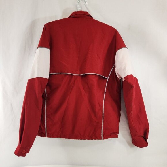 Royal Military College Track Jacket Mens Size Small Red White Canada RMC CMR - Picture 7 of 13